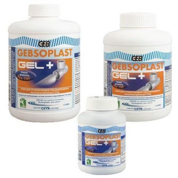 504747 / 504764 Клей для труб ПВХ GEBSOPLAST GEL+ 125 мл GEB