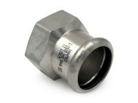 190 Перехідник нержавіючий Ø22 х 1" В INOXPRES® RM