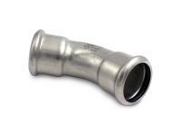 181/450 Коліно нержавіюче Ø28 45° ВВ INOXPRES® RM