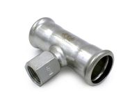 189 Трійник нержавіючий Ø15 х 1/2" В х 15 INOXPRES® RM