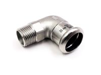 197 Коліно нержавіюче Ø22 х 3/4" З 90° INOXPRES® RM