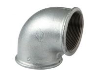 Колено оцинкованное Berg Montana Ø4" ВВ 90° / (0900500C/0902500C)