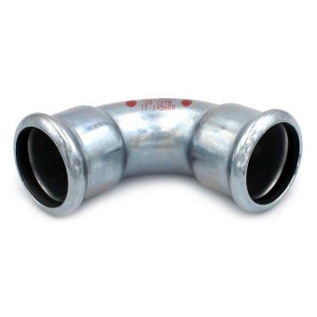 Колено стальное STEELPRES® RM 381/900 Ø22 90° ВВ оцинкованное (отопление) (381022900)