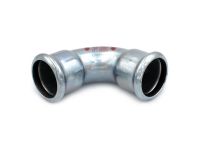 Коліно сталеве STEELPRES® RM 381/900 Ø42 90° ВВ оцинковане (опалення) (381042900)