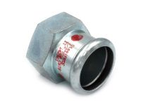 Переходник стальной STEELPRES® RM 390 Ø28 х 1" В оцинкованный (отопление) (390100028)