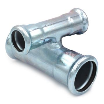 Крестовина редукционная стальная STEELPRES® RM 399 Ø18 х 15 оцинкованная (отопление) (399018015)