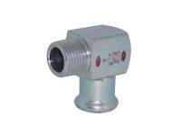 Колено стальное короткое STEELPRES® RM 385 Ø18 х 1/2" Н 90° оцинкованное (отопление) (385102018)