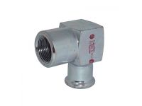 Колено стальное короткое STEELPRES® RM 398 Ø22 х 3/4" В 90° оцинкованное (отопление) (398304022)