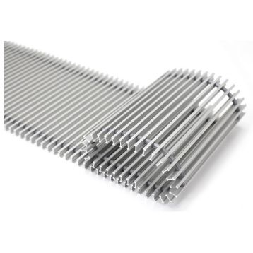 Решетка для конвектора алюминий (цвет "серебро") Konveka GR 300-22 ALS для FH4-H 300