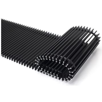 Решітка до конвектора алюміній (колір "чорний") GR 270-22 AL 50