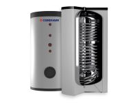 Бойлер (нержавійка) 200 л BOLLY® 2 AP INOX (2 теплообм. 316L) XB (тверда незйомна ізол.)