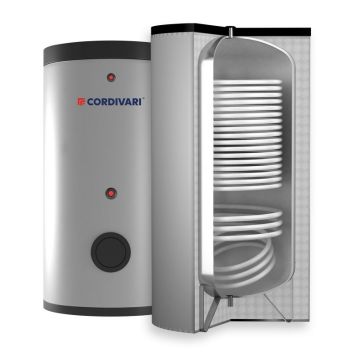 Бойлер 200 л BOLLY® 2 XL (під`єднання по осі) WB (тверда незй. ізол.) POLYWARM® Cordivari srl