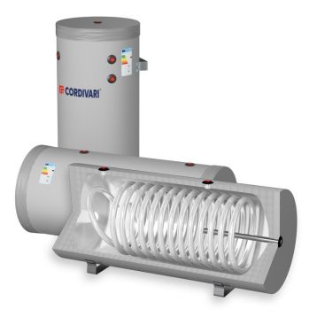 Бойлер 300 л навісний гор./верт. BOLLY® MURALE (1 теплообм.) WB (тверда незйомна ізол.) POLYWARM®