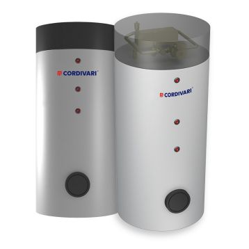 Ємність для теплових насосів (нагрів побутової води) BOLLY1 PDC VT 300 л Cordivari srl