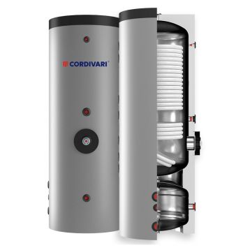 Бойлер комбінований + буфер ТН 300/86 л BOLLY® 2 HY XL (2 змійовика) з покриттям POLYWARM®