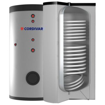 Бойлер 800 л BOLLY® 2 ST FB (під`єдн. по осі) WC (м`яка зйомна ізол.) POLYWARM® Cordivari srl