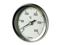 91636150 Біметалевий пірометр PSZ 63 GC Ø63 0/500°С стрижень Ø9 мм х 150 мм Cewal S.p.A.