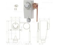 91934015 Термостат занурювальний з виносним датчиком 30÷90°С TUREC L1000 мм Cewal S.p.A.