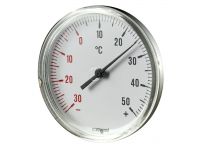 91629050 Термометр з металевим корпусом Ø100 0/120°С 5 см фронтальний Cewal S.p.A.