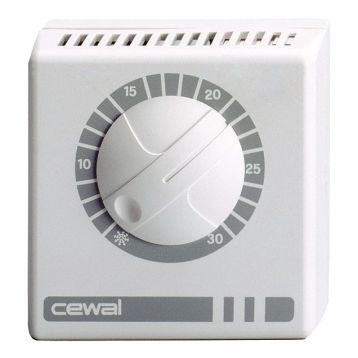 91934901 Електромеханічний кімнатний термостат RQ 01 5÷30°C 16А (2,5A) 250V Cewal S.p.A.