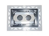 VS0879034 Клавіша (пневматика) BLACK MAT для кастомізації (чорна квадратна) Valsir S.p.A.