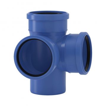 VS0650657 TRIPLUS® Хрестовина двоплощинна Ø110/110/110 87°30' 12 dB(A) Valsir S.p.A.