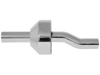 84332 Патрубок ексцентричний латунний хромований Ø32 x 300 мм з чашкою Ghidini SpA