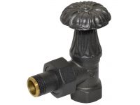 Кран радиаторный угловой Carlo Poletti Srl ANTRACITE Ø1/2" ARTISTIC (V67310EGR)