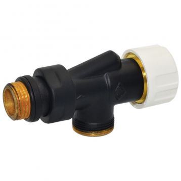 Термоклапан реверсивний Carlo Poletti Srl BLACK MATTE Ø1/2" x 24-19 FIRST REVERSA (V18411EFS9005O)