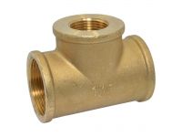 F131R009 Трійник редукційний латунний Ø1 1/2" x 1" x 1 1/2" ВВВ FP Pattaroni