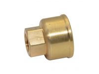 F271R015 Муфта редукційна латунна Ø1/4" х 3/4" ВВ FP Pattaroni