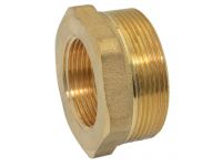 F593R020 Перехідник латунний (футорка) Ø1 1/4" х 2" ВЗ FP Pattaroni