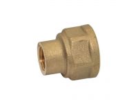 F271R014 Муфта редукційна латунна Ø1/4" х 1/2" ВВ FP Pattaroni
