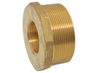 F593R026 Перехідник латунний (футорка) Ø1 1/4" х 2 1/2" ВЗ FP Pattaroni