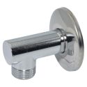 Колено с чашкой inox для подключения шланга VA Albertoni srl Ø1/2" x 1/2" ЗЗ (L02803B)