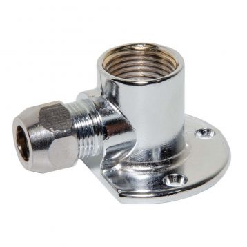 Коліно настінне для сантехприладів VA Albertoni srl Ø10 х 1/2" В (G02545)