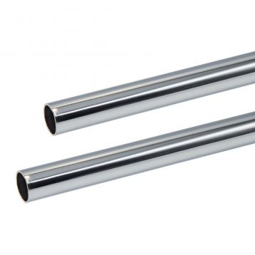 Трубка хромированная в штанге VA Albertoni srl Ø15 L1,0 м (M04282)