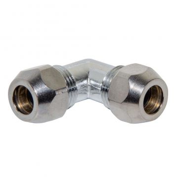 Колено хром VA Albertoni srl Ø10 (G02524)