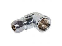 Колено хром VA Albertoni srl Ø10 х 1/2" В (G02537)