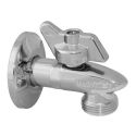 Кран "SQUALO" кульовий кутовий для сантехприладів VA Albertoni srl Ø1/2" х 3/4" (D909000)