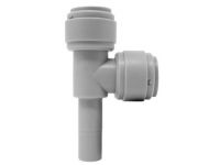 Абзац-трійник Ø3/8" (трубка) х Ø3/8"(трубка) х Ø3/8" (абзац) Polyacetal (HSJ3/8-3/8G)