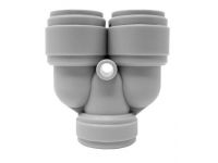 Трійник Ø3/8 "Y-подібний Polyacetal (HUY3/8-3/8G) CDC Fluidtech Europe S.r.l.