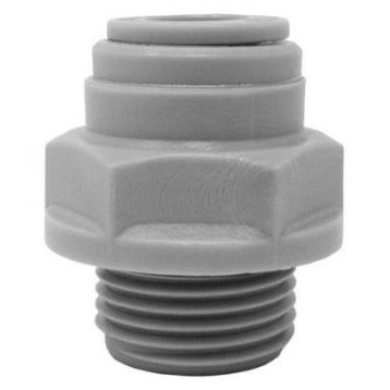 Перехідник Ø3/8" (трубка) х Ø1/2" ЗР Polyacetal (HPC3/8-N04G) CDC Fluidtech Europe S.r.l.