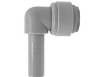 Абзац-коліно Ø1/4" х Ø1/4" Polyacetal (HLJ1/4-1/4G) CDC Fluidtech Europe S.r.l.