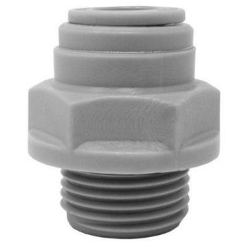 Перехідник Ø1/2" (трубка) х Ø1/2" ЗР Polyacetal (HPC1/2-N04G) CDC Fluidtech Europe S.r.l.