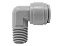 Коліно Ø1/4" (трубка) х Ø3/8" ЗР Polyacetal (HPL1/4-N03G) CDC Fluidtech Europe S.r.l.