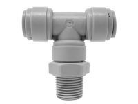 Трійник Ø3/8" (трубка) х Ø3/8" ЗР х Ø3/8" (трубка) Polyacetal (HRPT3/8-N03G)