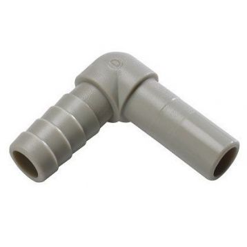 Абзац-коліно Ø3/8" (фітинг) х Ø3/8" (фітинг) Polyacetal (HLJB3/8-3/8G) CDC Fluidtech Europe S.r.