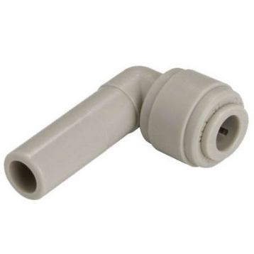 Абзац-коліно в комплекті зі скобою Ø1/4" х Ø1/4" Polyacetal CDC Fluidtech Europe S.r.l.