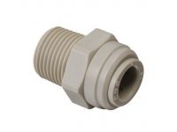 Перехідник в комплекті зі скобою Ø1/4" (трубка) х Ø3/8" ЗР Polyacetal CDC Fluidtech Europe S.r.l